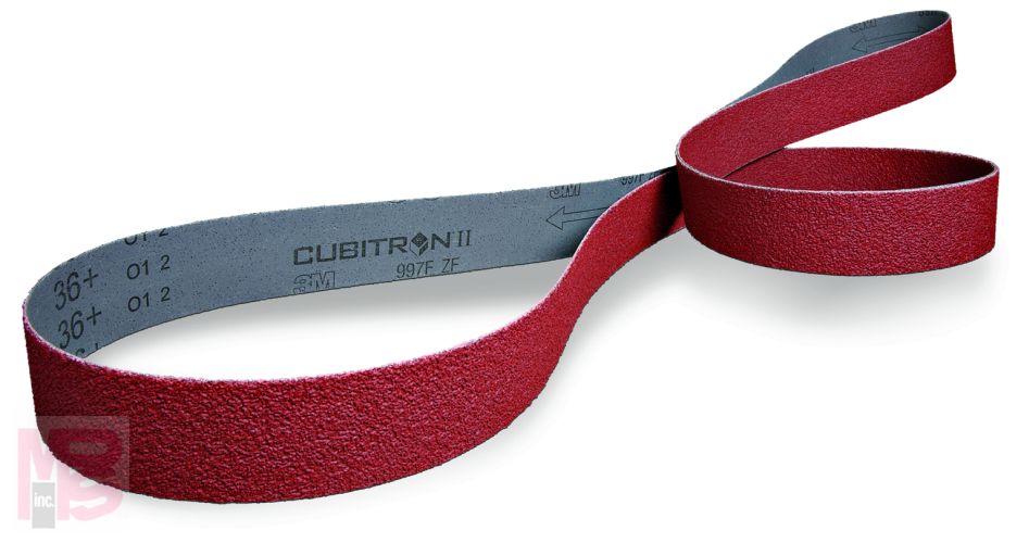 3M Cubitron II Cloth Belt 967F  2 in x 132 in 24+ YF-weight