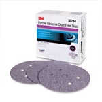 3M 30784 Purple Abrasive Disc D/F 6 in P80E - Micro Parts &amp; Supplies, Inc.