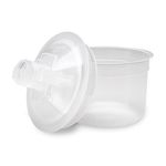 3M 16028 PPS Kit 3 oz. Lids and Disposable Liners 200u filters - Micro Parts &amp; Supplies, Inc.