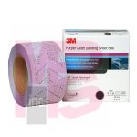 3M 334U Hookit Purple Clean Sanding Sheet Roll30700 70MM x 12M P800 - Micro Parts &amp; Supplies, Inc.