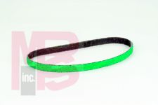 3M 31804 Green Corps Abrasive File Belt 1/2 in x 18 in (12.7 mm x 457.2 mm) - Micro Parts &amp; Supplies, Inc.