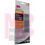 3M Trizact Performance Sandpaper 3056 5000 grit 3 2/3 in/po x 9in/po (9.3cm x 22cm) 1 Sheet per Pack 20 pk/case