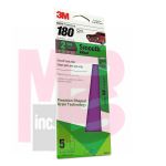 3M Precision Shaped Grain Sandpaper 3077 180 Grit 3 2/3 inch x 9 inch 20 packs per case