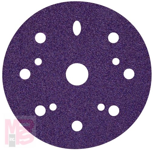 3M Cubitron II Hookit Clean Sanding Abrasive Disc 1729  5 in  40+ grade  25 discs per carton  4 cartons per case