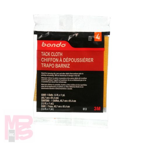 3M Bondo Tack Cloth 813  24 per case