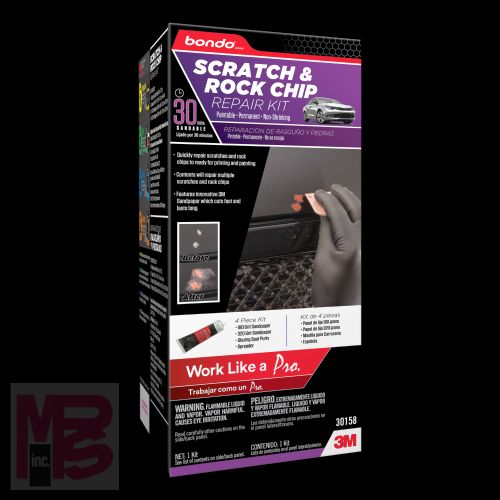 3M Bondo Scratch and Rock Chip Repair Kit 30158  6 per case