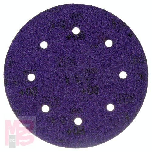 3M Cubitron II Hookit Clean Sanding Abrasive Disc 31376  8 in  80+ grade  25 discs per carton  4 cartons per case