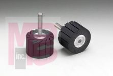 3M 77718 Rubber Slotted Expander Wheel 1-1/2 in x 1 in 1/4 Diameter Shank - Micro Parts &amp; Supplies, Inc.