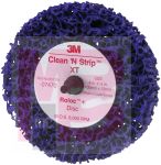 3M 7470 Scotch-Brite Roloc + Clean and Strip XT Disc4 in x 1/2 in S XCS - Micro Parts &amp; Supplies, Inc.