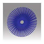 3M RB-ZB Scotch-Brite Radial Bristle Disc Thin Bristle 3 in x 3/8 in 400 - Micro Parts &amp; Supplies, Inc.