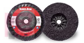 3M Scotch-Brite Clean and Strip XT Pro Disc  T27 Quick Change  4-1/2 in x 5/8 in-11  S XCS  10 per case