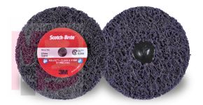 3M Scotch-Brite Roloc + Clean and Strip XT Pro Disc  TR+  2-ply  4 in x 1 in  S XCS  10 per case