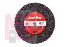 3M Scotch-Brite Clean and Strip XT Pro Disc  Shaft Mount  2-ply  4 in x 1 in x 1/4 in  S XCS  10 per case