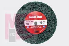 3M Scotch-Brite Clean and Strip XT Pro Extra Cut Disc  Shaft Mount  2-ply  4 in x 1 in x 1/4 in  A XCS  10 per case