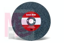 3M Scotch-Brite Laser Braze Finishing Wheel with scrim  pilot holes 8 in X 4.2mm X 1 in 10 per case