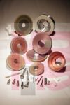 3M Resin Bond CBN Wheels and Tools  12A2  6X1X1-1/4  X=1/16  W=3/16