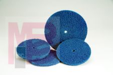 3M Standard Abrasives Quick Change TSM Buff and Blend HS Disc 840157 1 in A MED 50 per inner 500 per case