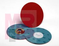 3M Standard Abrasives Quick Change Ceramic Pro Resin Fiber Disc 531053 4-1/2 in 36 25 per inner 100 per case