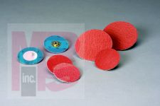 3M Standard Abrasives Quick Change TSM Ceramic Pro 2 Ply Disc 527313 1-1/2 in 40 50 per inner 200 per case