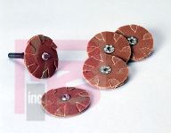 3M Standard Abrasives A/O Overlap Disc 715803 1 in x 8-32 x 2 in 120 100 per inner 1000 per case