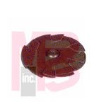 3M Standard Abrasives A/O Overlap Disc 713878 2 in x 8-32 x 2 in 80 100 per inner 1000 per case