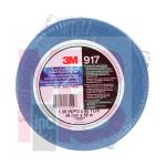 3M Repulpable Super Strength Single Coated Tape 917B Blue 48mm x 55m 24 per case Bulk