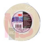 3M Repulpable Heavy Duty Double Coated Tape R3287 White 18mm x 55m 48 per case Bulk