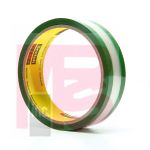 3M 685 Riveters Tape Transparent with Green Adhesive 1 in x 36 yd - Micro Parts &amp; Supplies, Inc.