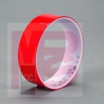 3M 850-Red-1-1/4"x72yd Polyester Film Tape Red 1-1/4 in x 72 yd 1.9 mil - Micro Parts &amp; Supplies, Inc.