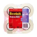 3M 3842-4 Scotch Tear-By-Hand Mailing Packaging Tape 1.88 in x 50 yd (48 mm x 45.7 m) - Micro Parts &amp; Supplies, Inc.