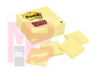 3M Post-it Super Sticky Notes 654-24SSCY  3 in x 3 in (76 mm x 76 mm) Canary Yellow