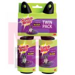 3M Scotch-Brite Pet Hair Roller Twin Pack 839RS-70TP  6/case  twin Pack