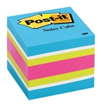 3M 2051-N Post-it Notes Cube 2 in x 2 in - Micro Parts &amp; Supplies, Inc.