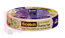 3M  2025-24C  Scotch  Greener  Masking Tape  for Basic Painting .94 in x 60.1 yd (24 mm x 55 m) - Micro Parts &amp; Supplies, Inc.