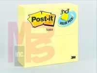 3M 654-24VAD-B Post-it Notes 3 in x 3 in (76 mm x 76 mm) Canary Yellow - Micro Parts &amp; Supplies, Inc.