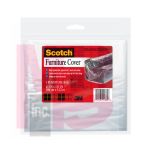 3M Scotch Furniture Cover 8040 41 in x 131 in (104 cm x 3.32 m) 12/Case