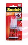 3M Scotch Super Glue Gel 2+1 Bonus Pack  AD112BNS-T .07 oz (2 g) Per Tube