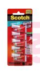 3M Scotch Super Glue Gel AD119BNS 4+1 Bonus Pack .017 oz (0.5 g) per tube