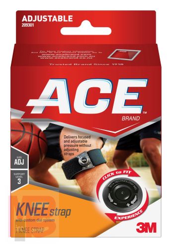 3M ACE Knee Strap 209301  Adjustable  with Custom Dial System