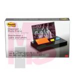 3M Post-it Pop-up Note and Flag Dispenser PH-100-BK  with Photo Frame Black