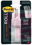 3M Post-it Full Adhesive Roll 2650-W  1 in x 400 in (25.4 mm x 10.1 m)