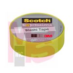 3M Scotch Expressions Washi Tape C314-GRN2 .59 in x 393 in (15 mm x 10 m) Pastel Green 36 per case
