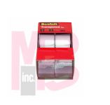 3M Scotch Transparent Tape 2TD-2157SS  3/4 in x 250 in