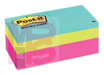 3M Post-it Notes Cube 2051-FLT-2PK  2 in x 2 in