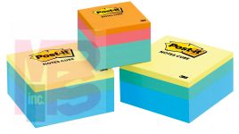 3M Post-it Notes Cube 2053-SPVAD  2 3 in x 3 in Cubes with Value-Add 2 in x 2 in Cube