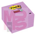 3M Post-it Super Sticky Notes 654-5SSCG  3 in x 3 in (76 mm x 76 mm) Mulberry