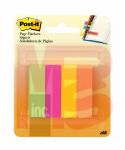 3M Post-it Page Marker 670-4-D  .5 in x 1.75 in (12.7 mm x 44.4 mm)