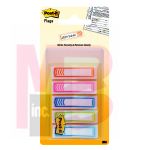 3M Post-it Writable Flags 684--SH-NOTE .47 in X 1.7 in  "Sign Here" Assorted Colors