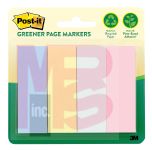 3M Post-it Page Marker 671-4RP-A  1 in x 3 in x 0 in Helsinki Collection