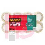 3M Scotch Premium Thickness Moving & Storage Packaging Tape 3631-54-8  1.88 in x 60 yd (48 mm x 54.8 m) Premium 8 Pack